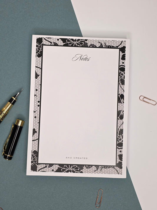 Lace Notepad