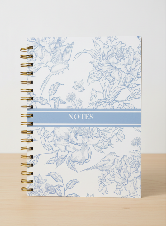 Nature Toile Notebook