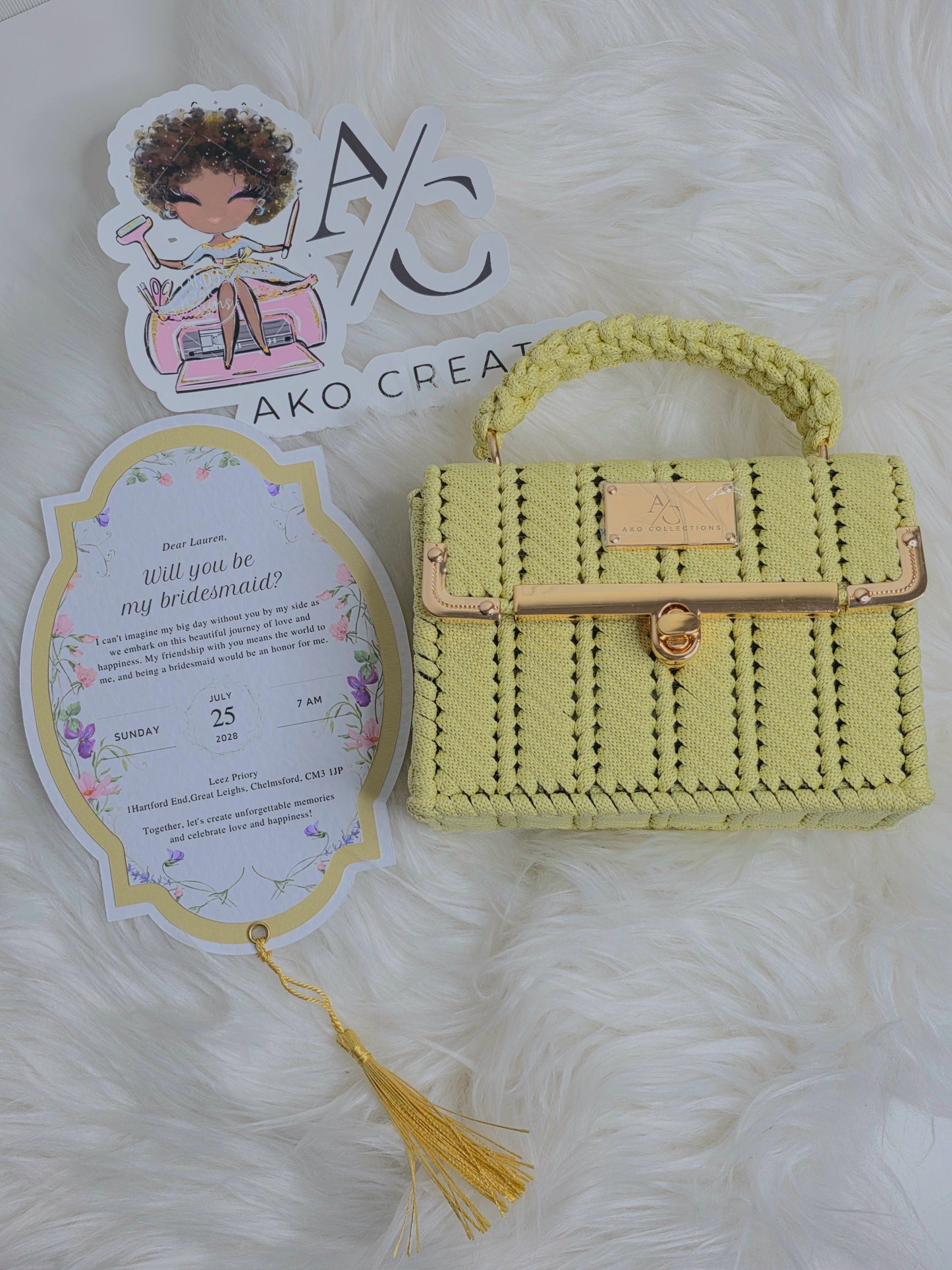 Bridesmaid Proposal Invitation