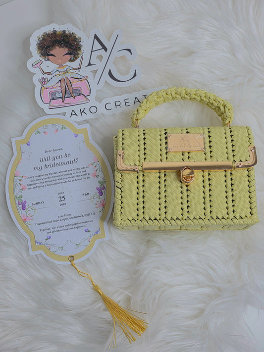 Bridesmaid Proposal Invitation