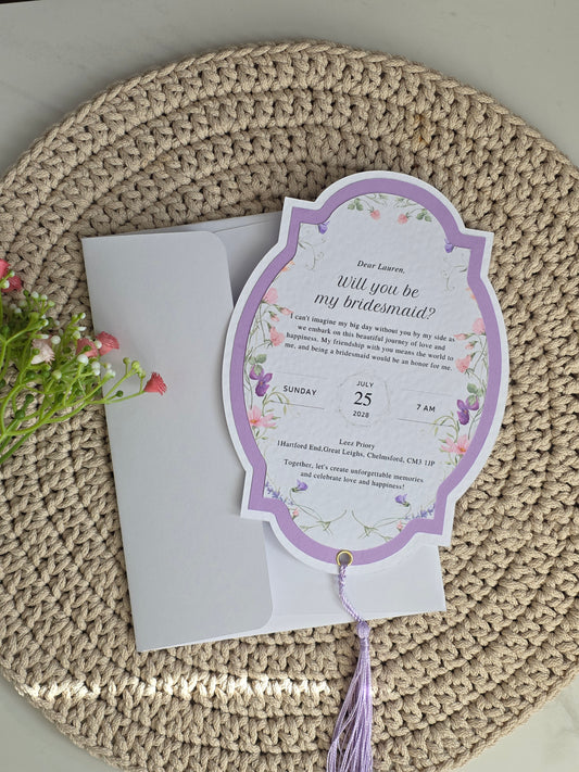 Bridesmaid Proposal Invitation