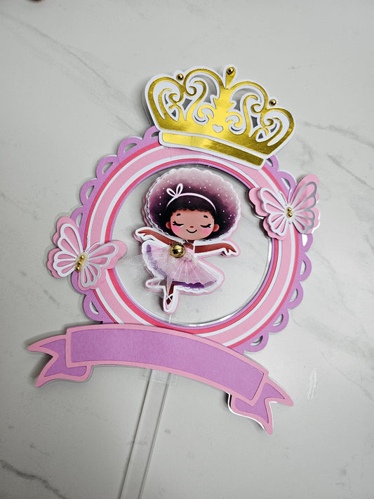 Ballerina Cake Topper
